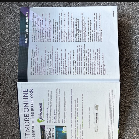 Hoffman/Sullivan Medical Surgical Nursing Textbook - Picture 2 of 3